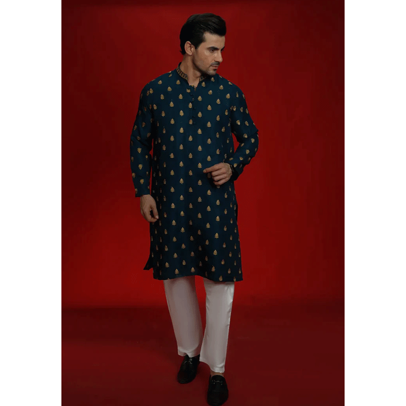 Kurta Corner Designer Kurta Pajama 7429-15