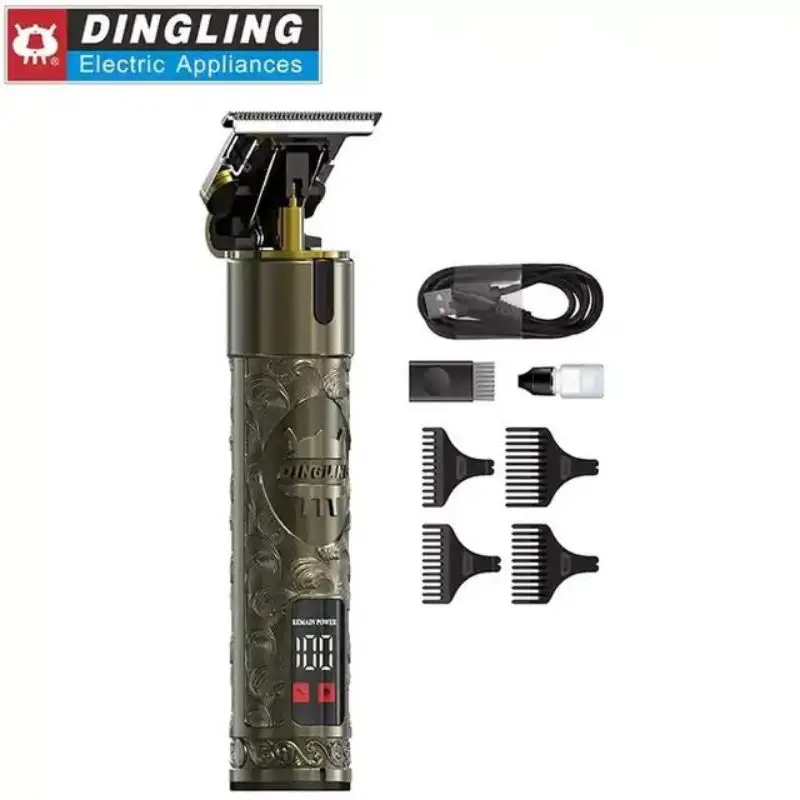 Dingling RF-622 Hair Professional Cutting Cordless Hair Trimmer