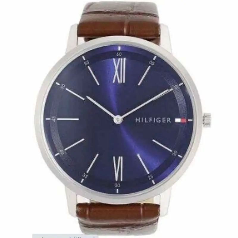 Tommy Hilfiger Men's Leather Analog Wrist Watch 1791514