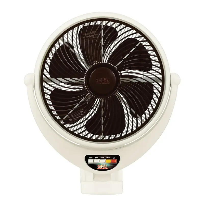 GFC Louvre Bracket Fan 3 Speeds And Revoling Grili 14 Inch With Official Warranty