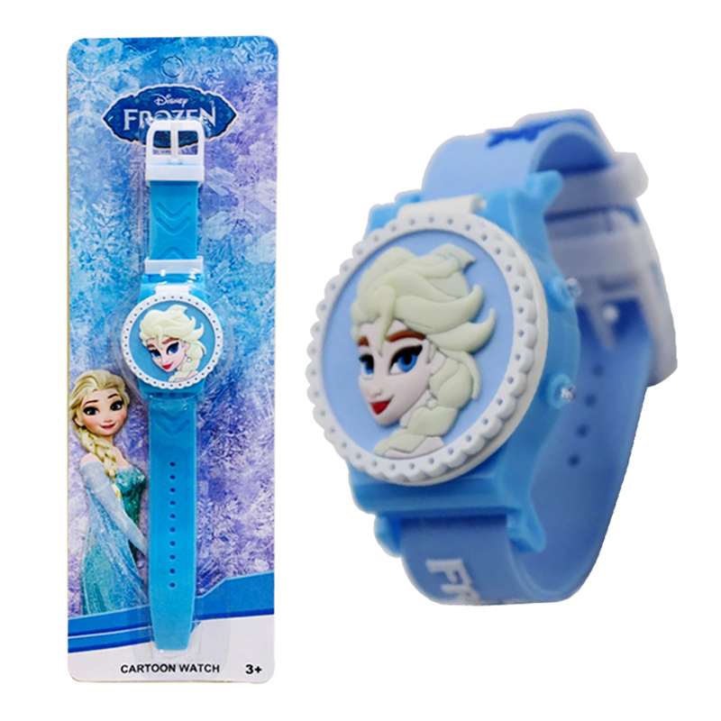 Frozen Princess Elsa Wrist Watch For Girls - Blue