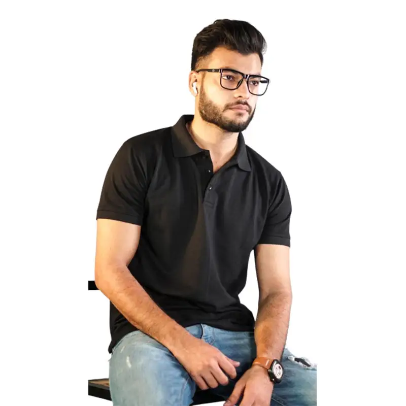Plan Black Polo by BLEK Random Design