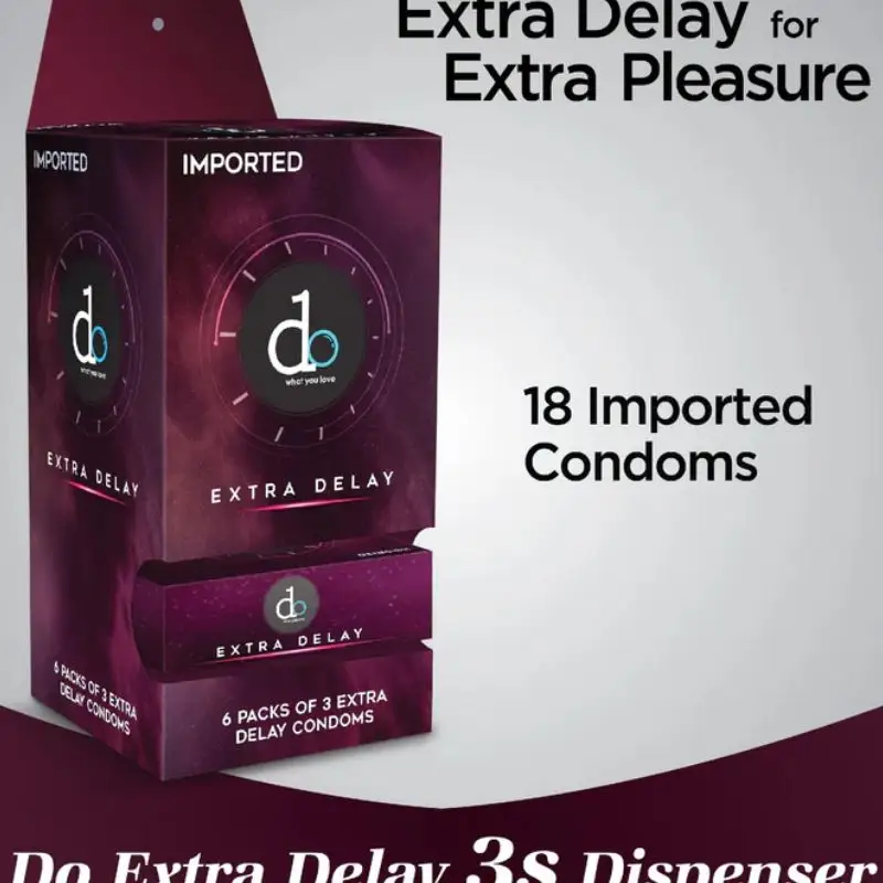 DO Extra Delay Condom 18 Pcs Dispenser Range