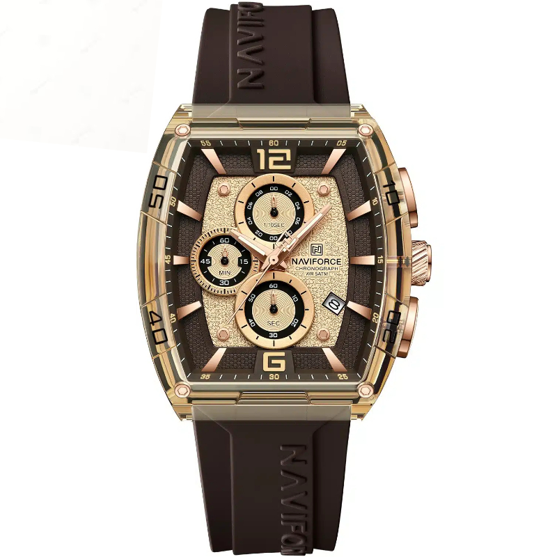 NaviForce NF‑6101 ChronoCore Watch With Official Warranty