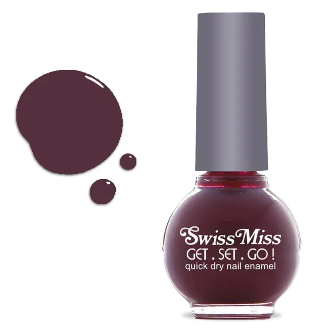 Swiss Miss Np True Maroon (284) Nail Polish