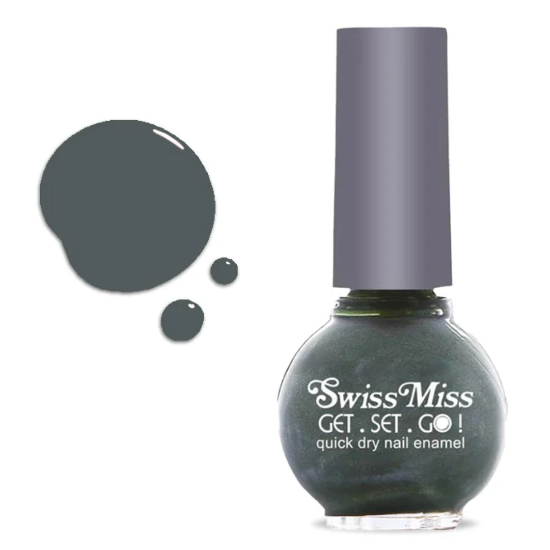 Swiss Miss NP Olive Grey (F 405) Nail Polish