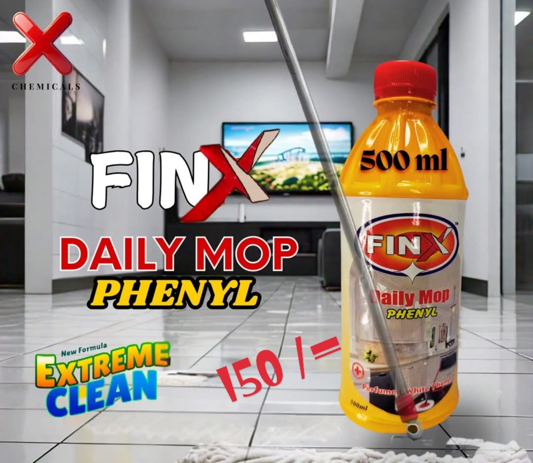 FinX daily mop Phenyl - Powerful Germ Killer, Long-Lasting Freshness, Multipurpose Cleaner