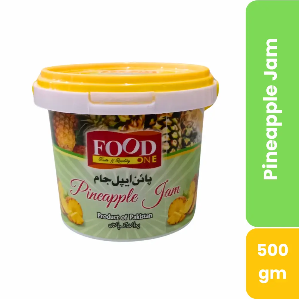 Premium Pineapple Jam – 500g | Tropical Flavor & Natural Sweetness