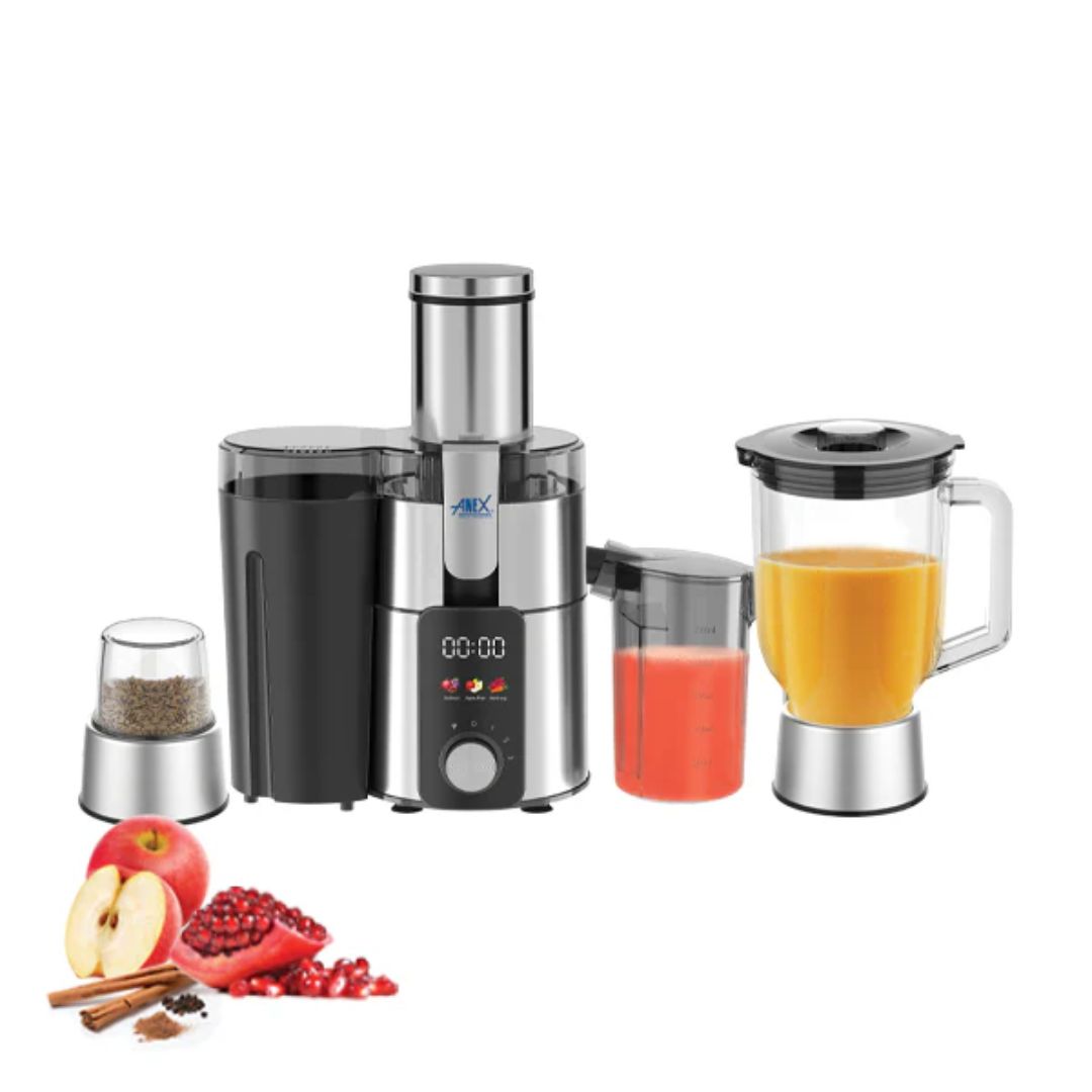 Anex AG-195 Deluxe Juicer Blender Grinder With Official Warranty