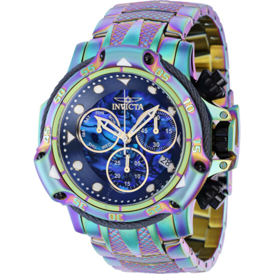 Invicta Subaqua Chronograph Quartz Blue Dial Men's Watch