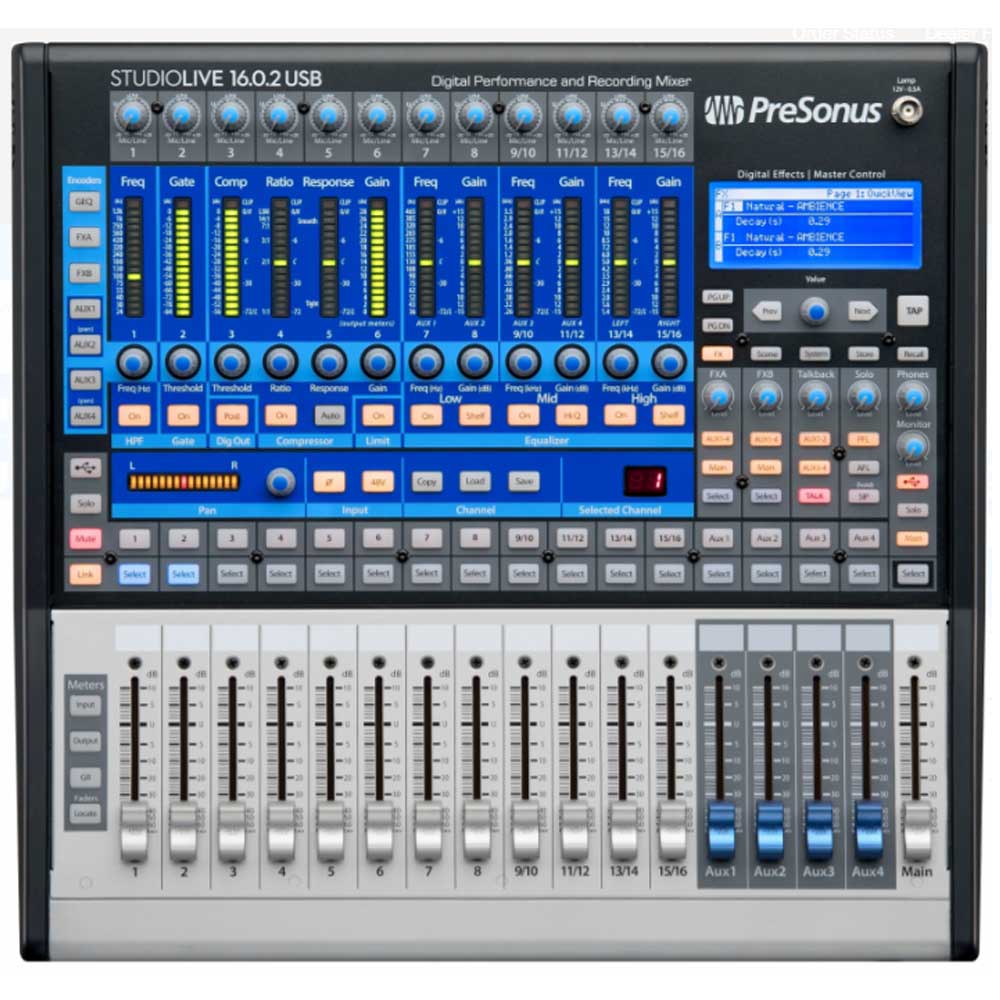 PreSonus StudioLive Classic 16.0.2 USB Digital Console Mixer