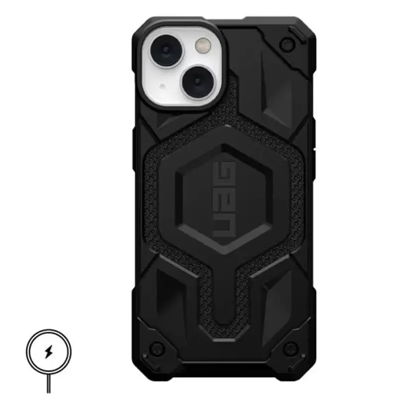 UAG Monarch Pro Magsafe Series Phone Case for IPhone 14 – Kevlar Black