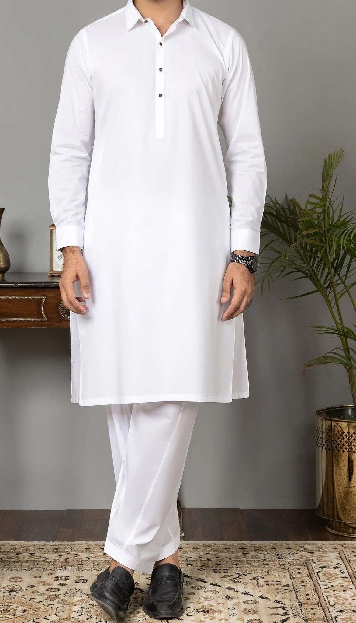Smokey White (Cotton Elite) zarar clothing studio