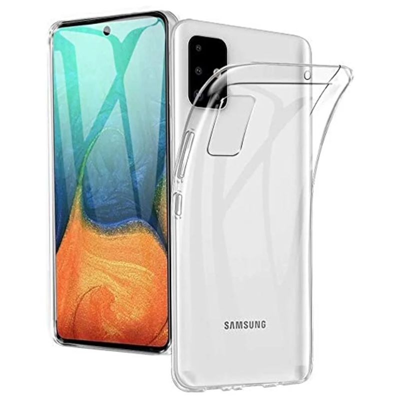 Samsung A51 Jelly Back Cover Clear