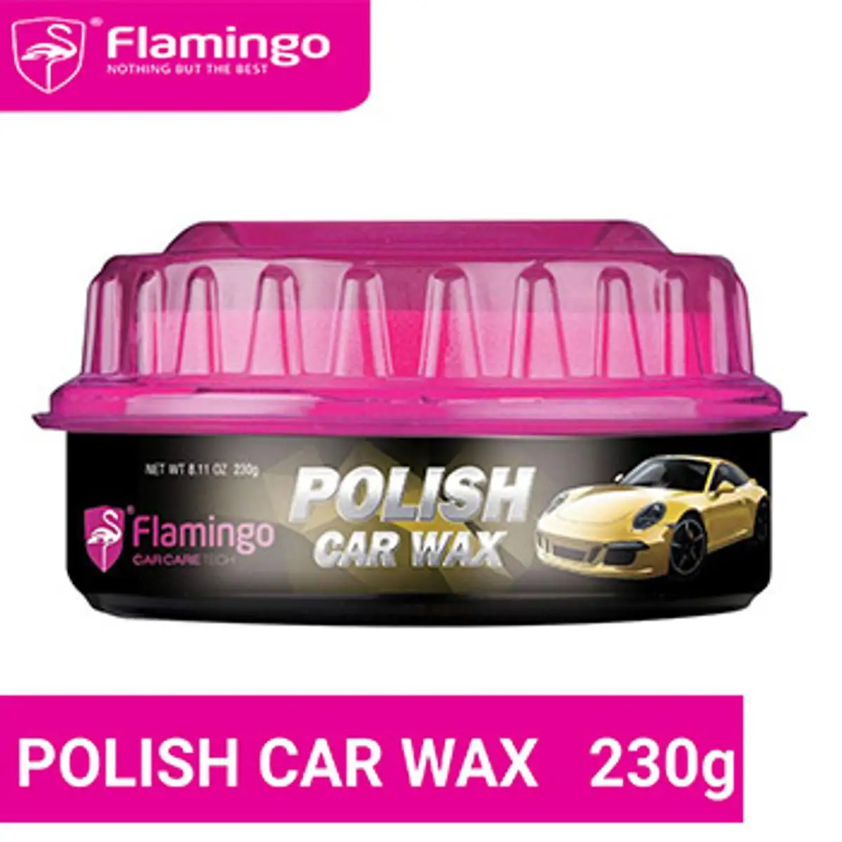 Flamingo Polish Car Wax – 230 g