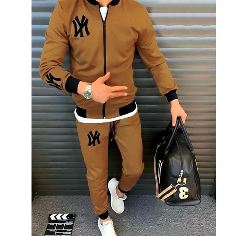 Classic Wears Winter Collection NY Jacket And Track Suit In Premium Polyester Fleece For Men