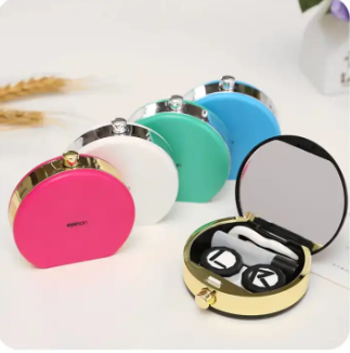 Clutch and Clock Style Perfume Contact Lens Kit