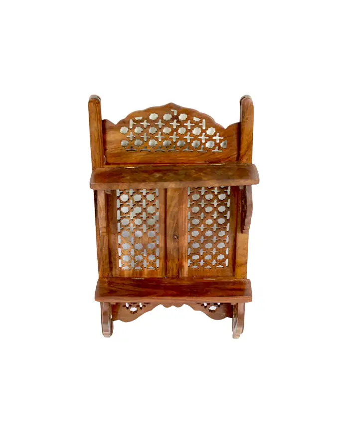 Wall Shelf Handcarved Wooden
