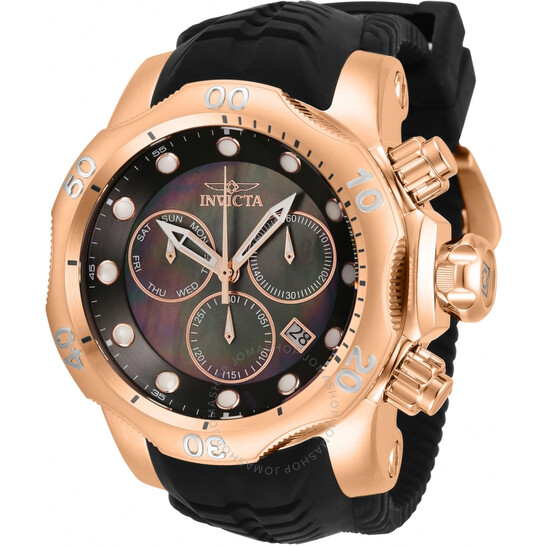 Invicta Venom Chronograph Quartz Black Dial Men's Watch