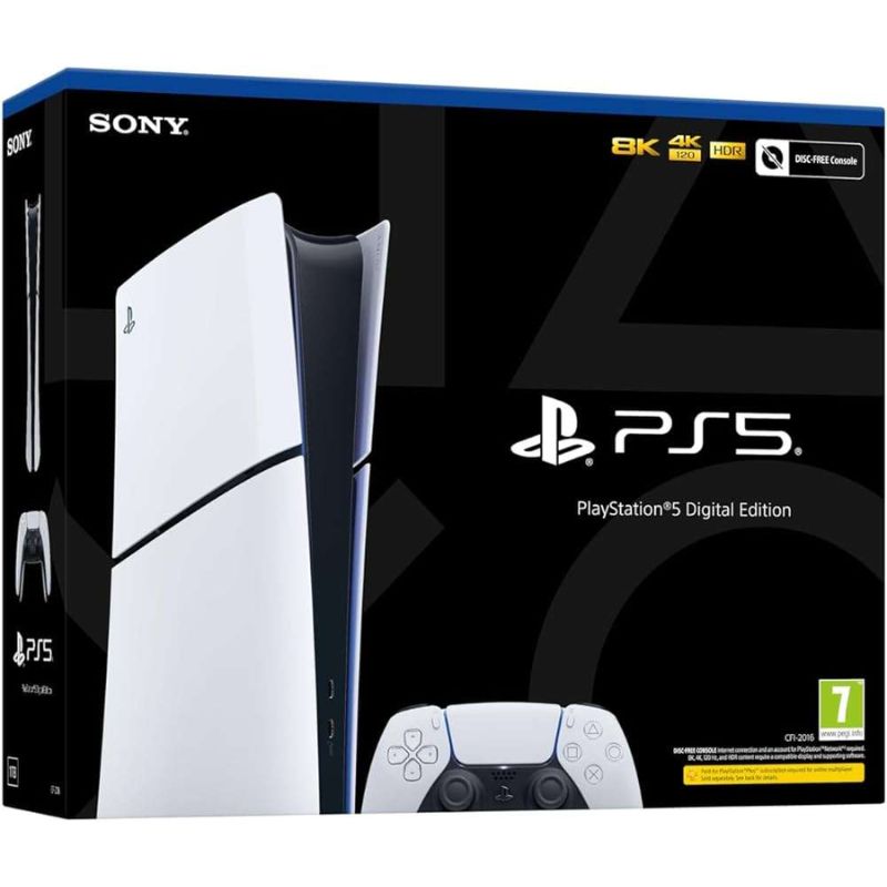 Sony PS5 PlayStation 5 Digital Edition 1Tb Console