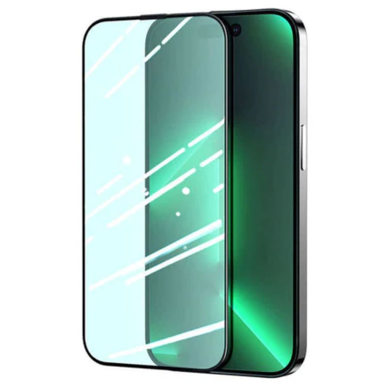 Joyroom JR-G04 Tempered Glass Screen Protector (2.5D Full Screen with Black Edge) for iP 14 Pro Max 6.7" (Eye Protection)
