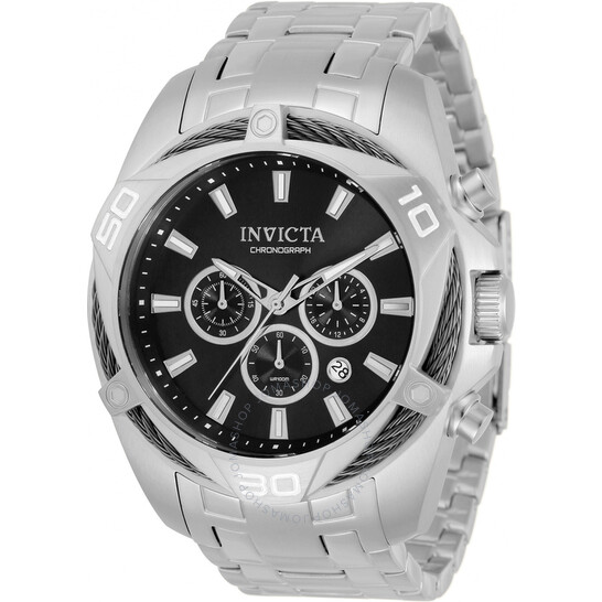 Invicta Bolt Chronograph Quartz Grey Dial Men's Watch 34118