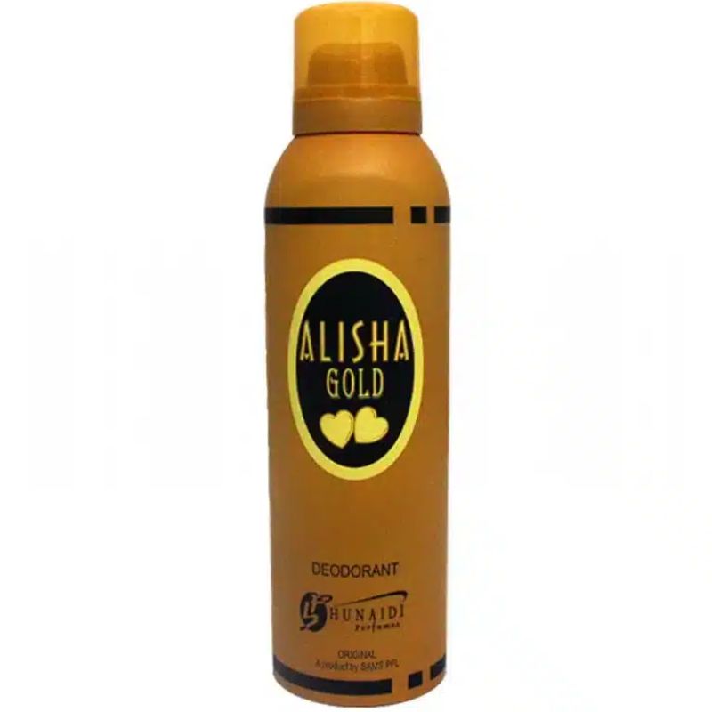 Alisha Gold Deodorant Hunaidi Spray 200ml