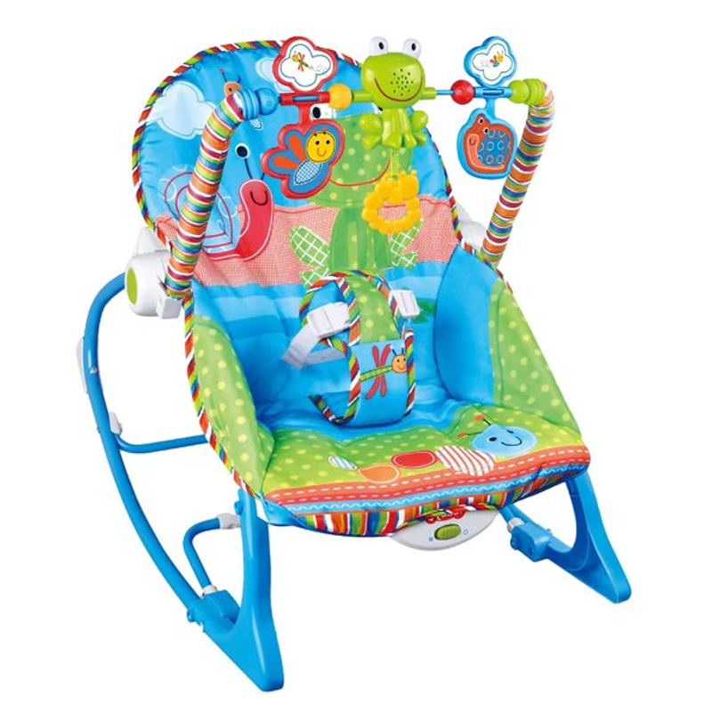 Infantes Electric Baby Elephant Theme Rocker