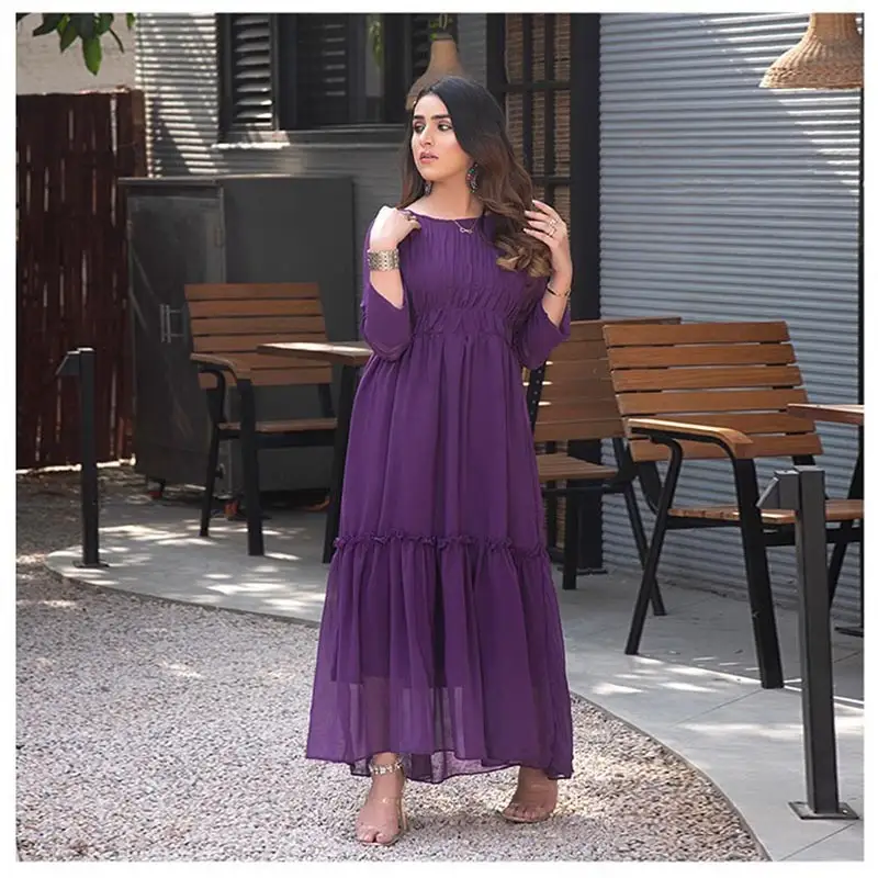 Latin purpura dress by Nazmina