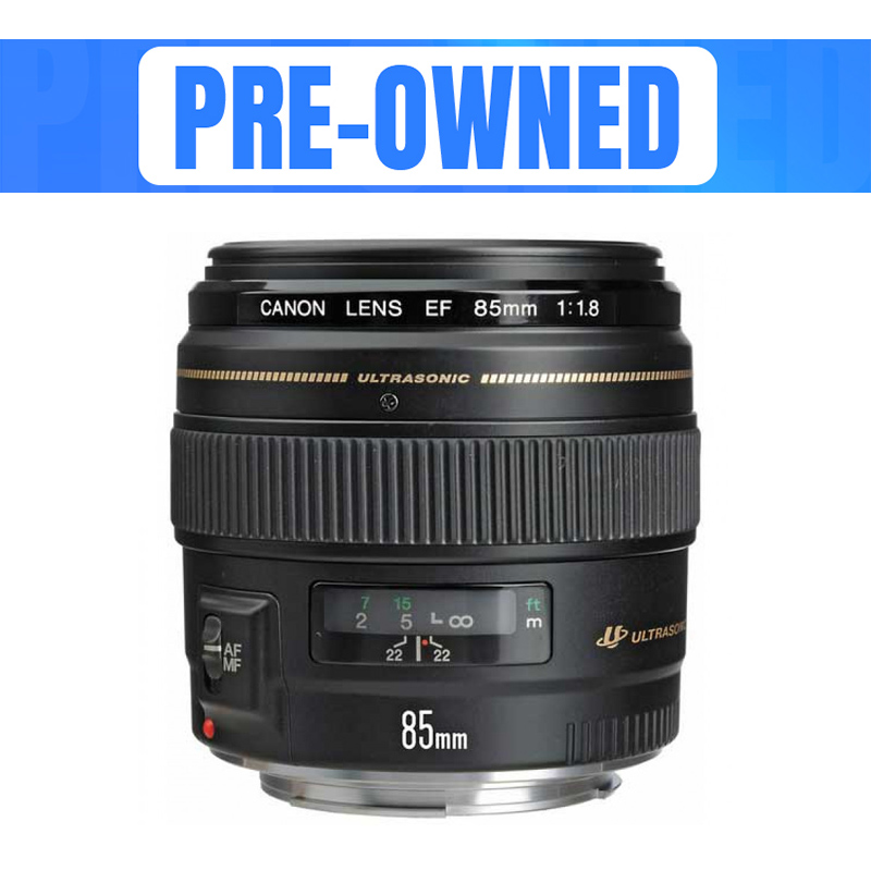 Canon EF 85mm f/1.8 USM Lens Pre-Owned