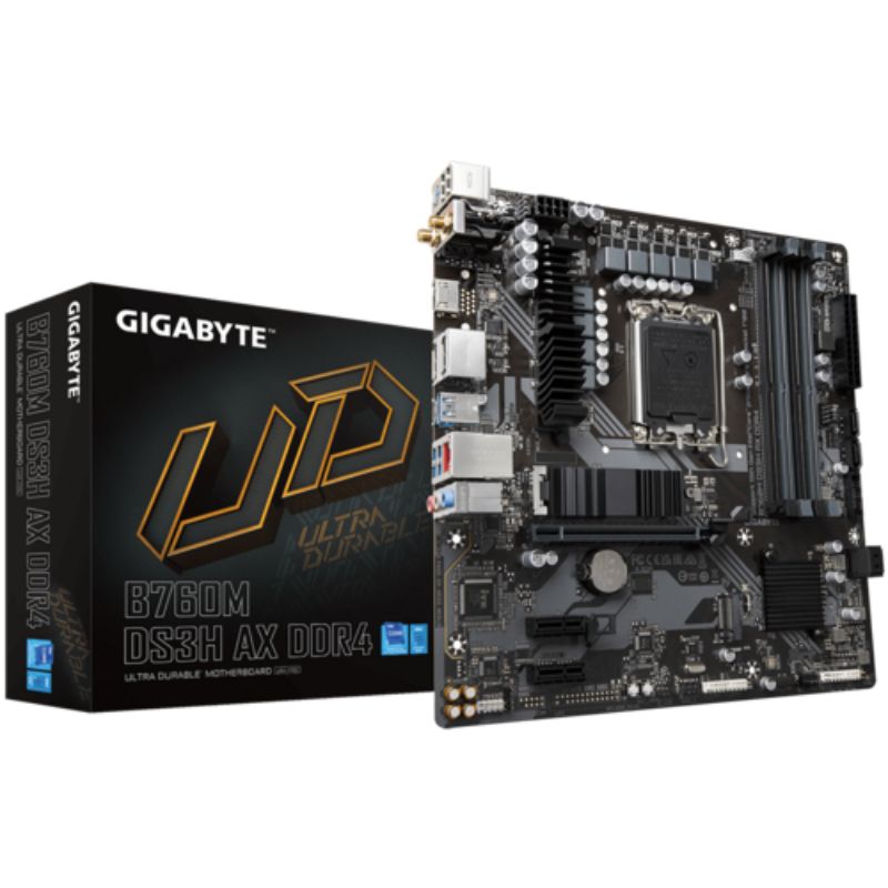 Gigabyte Motherboard MB B760M DS3H AX DDR4