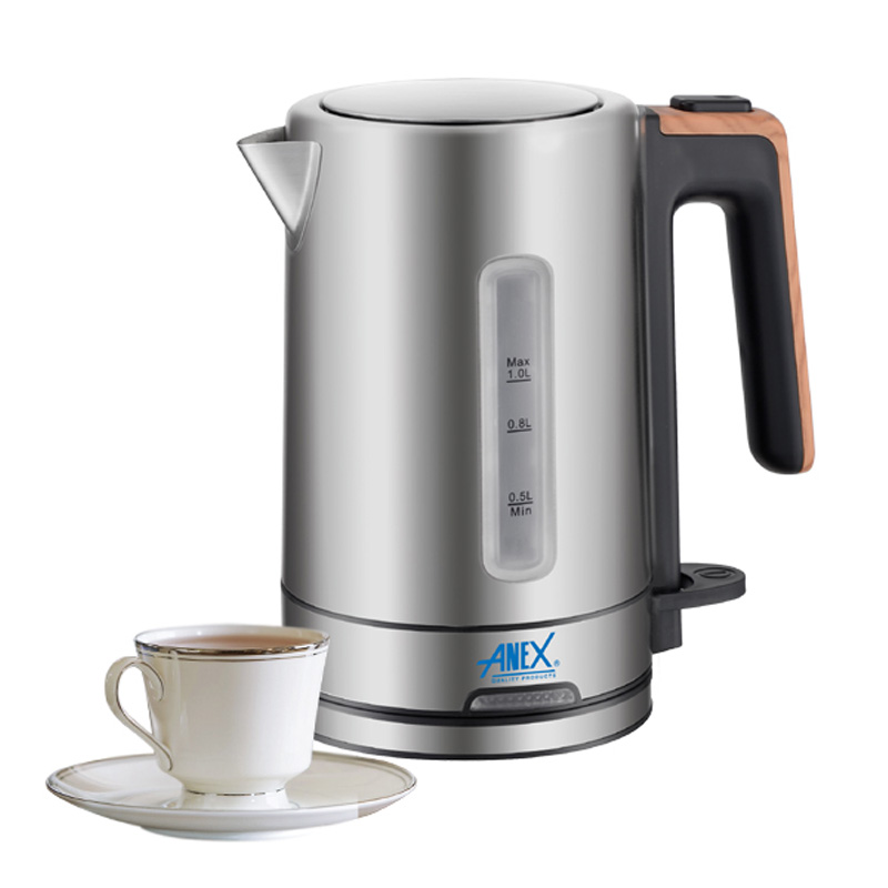 Anex AG-4051 Electric Kettle 1 Liter Steel Body With Official Warranty