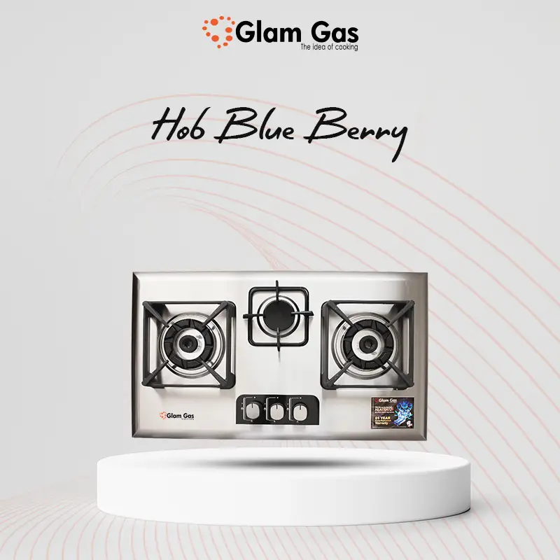 Glam Gas Blue Berry Built In Hob