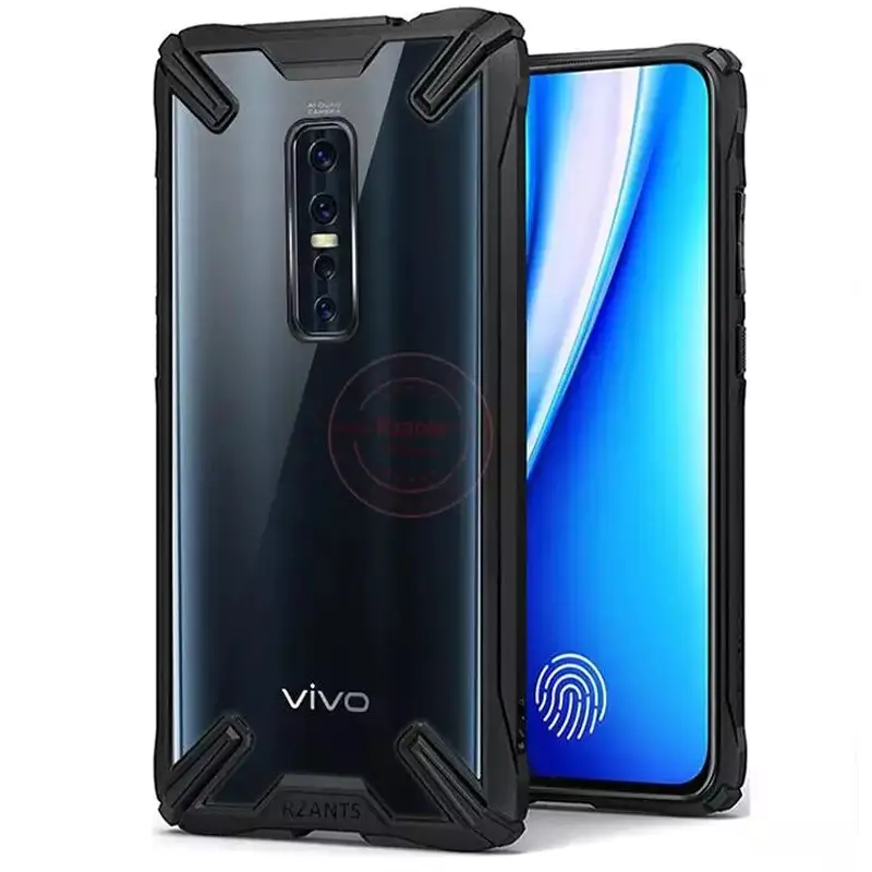 Rzants Vivo V17 Pro Hard Case Transparent Matte ShockProof Slim Thin Cover Phone
