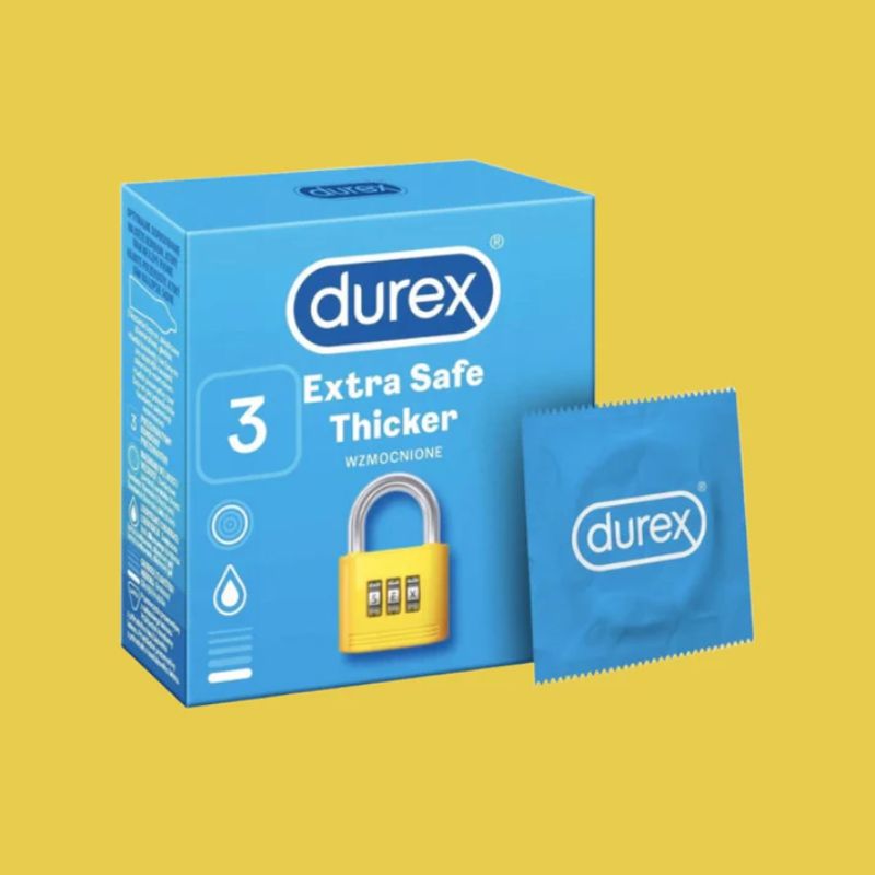 Durex Condom For Men Durex Extra Safe 3Pcs