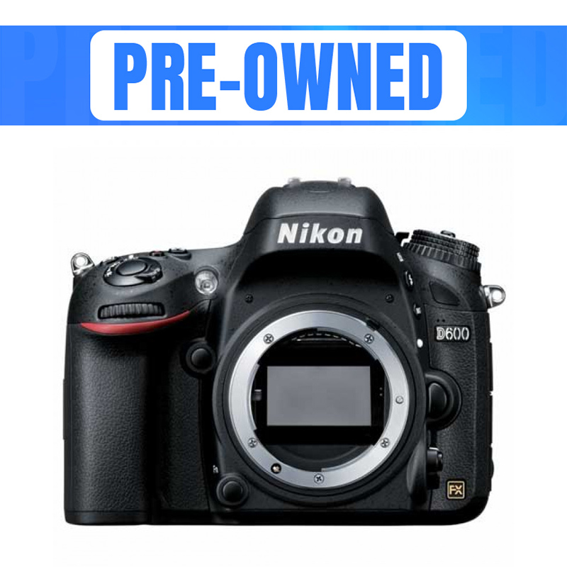 Nikon D600 DSLR Camera Only Body Pre-Owned