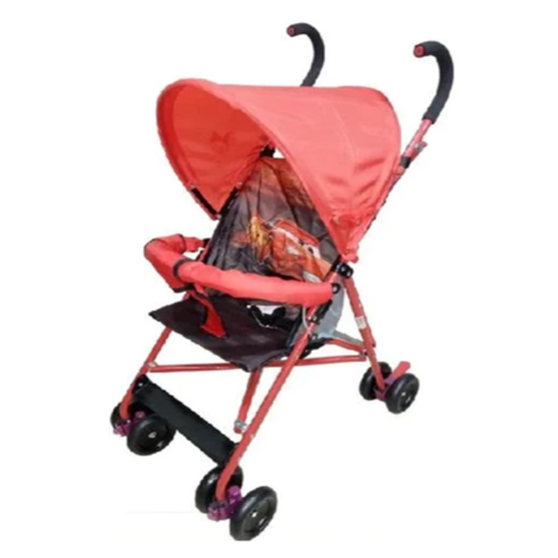 Mcqueen Theme Foldable Baby Stroller