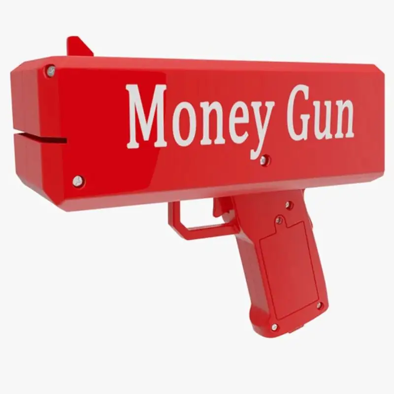 Rain Money Toy Gun Paper Playing Money Spray Prop Party