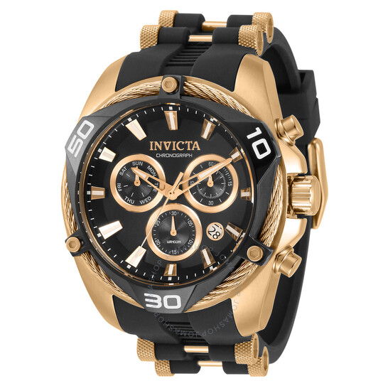 Invicta Bolt Chronograph Quartz Black Dial Men's Watch 31316