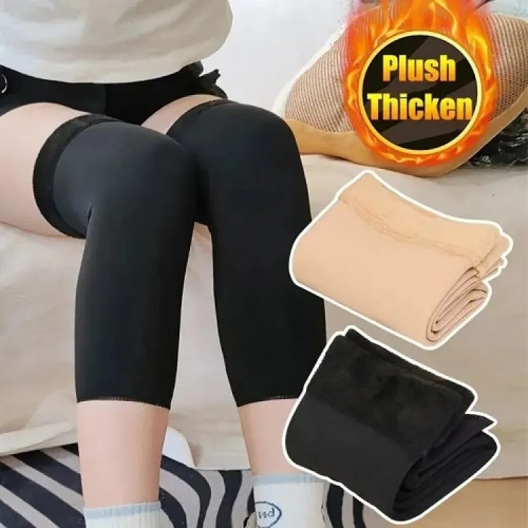 2 Pcs Cashmere Wool Warm Kneecap, Knee Protector For Men, Women & Short Leg Warmer