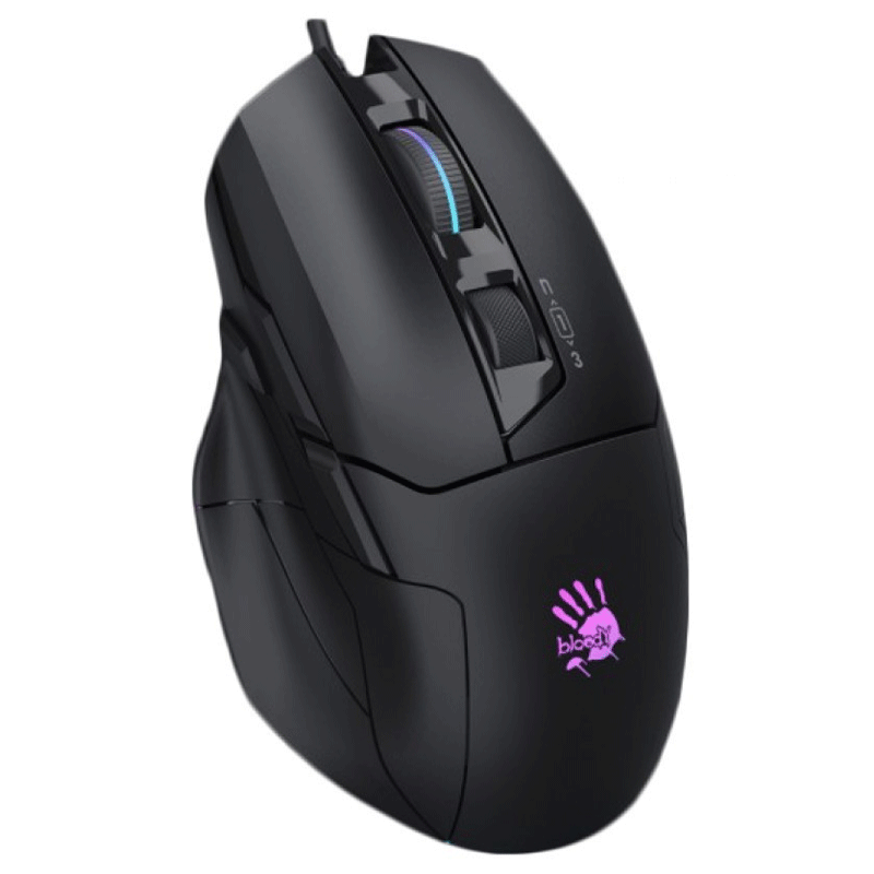 A4Tech Bloody W70 Max RGB Gaming Mouse (Balck)