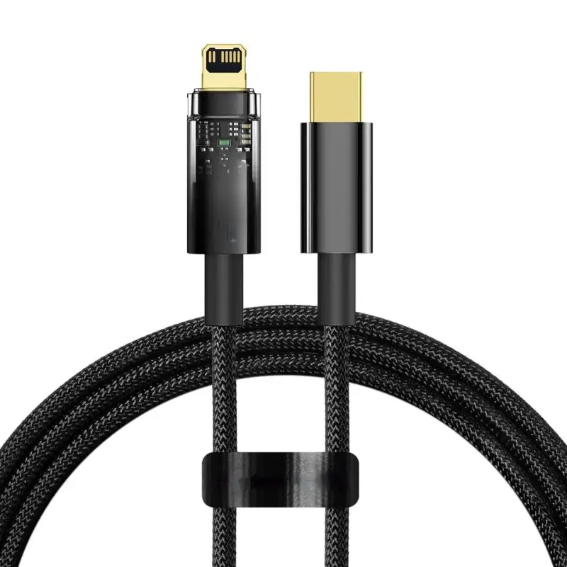 Baseus Explorer Series Auto Power-Off 20W Fast Charging  Data Cable Type-C to IP 2m