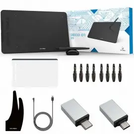 XP-Pen Deco 01 V2 10 Drawing Tablet Graphics Digital Tablet