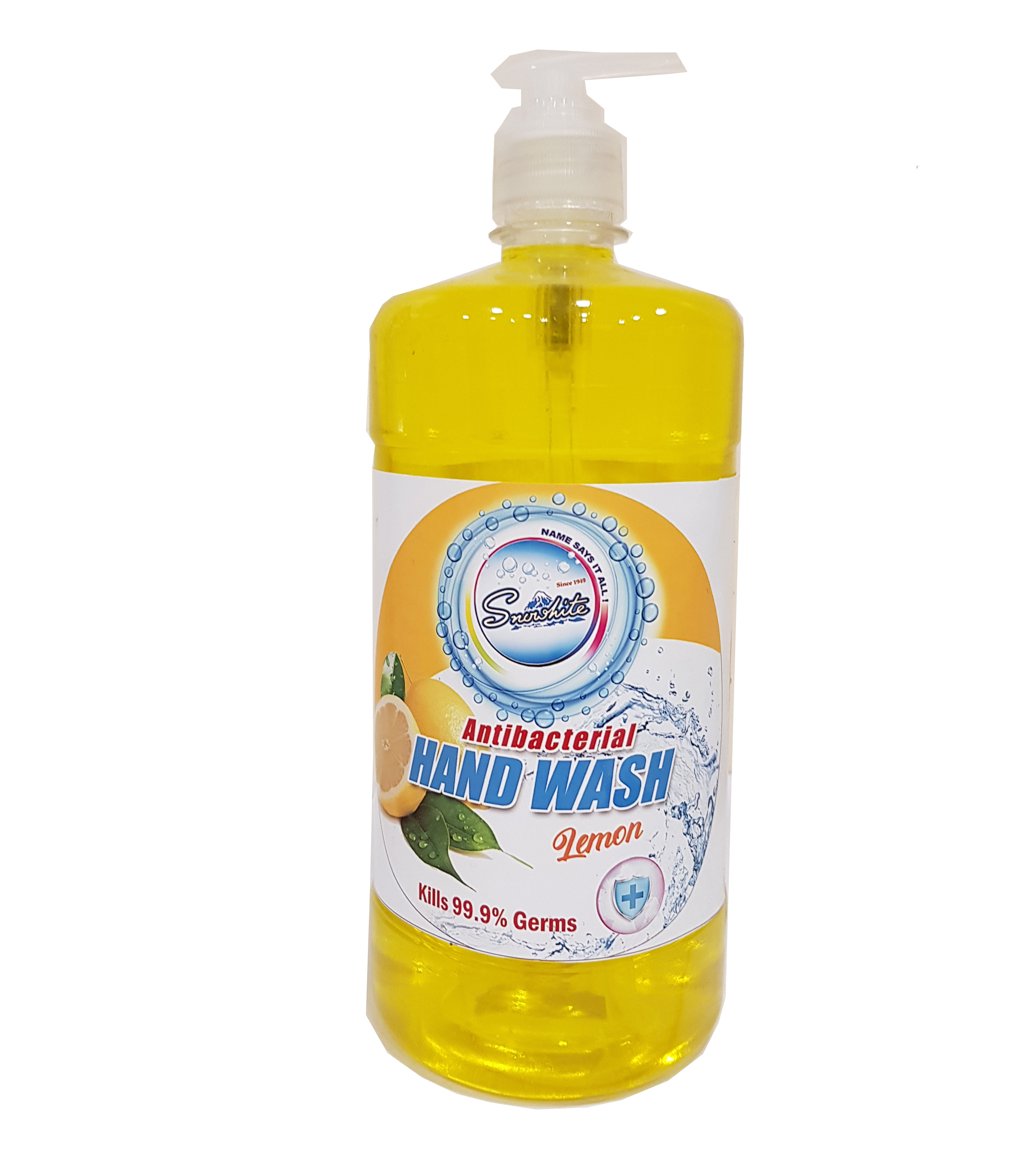 Snowhite Anti-Bacterial Liquid Handwash  Lemon 1000ml