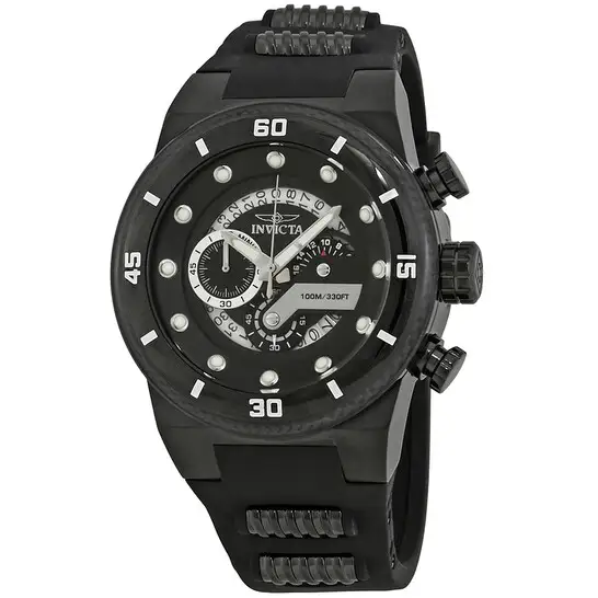 Invicta S1 Rally Chronograph Black Dial Men's Watch 24228