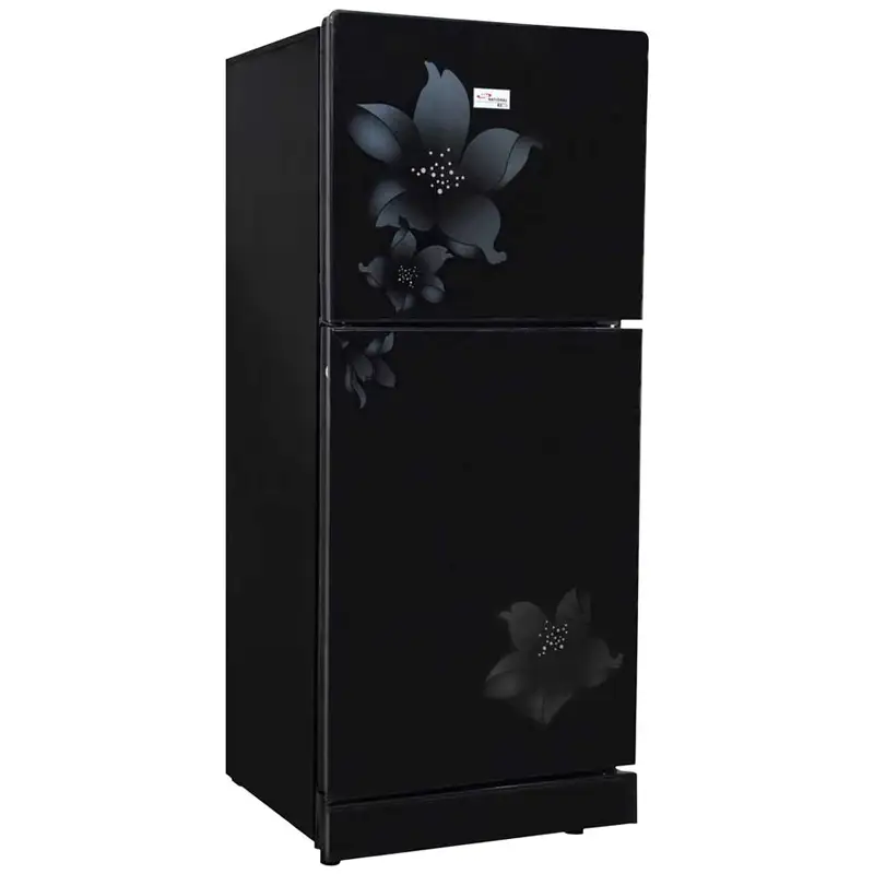 Gaba National GNR-1710 G.D (A) Glass Double Door Refrigerator With Official Warranty