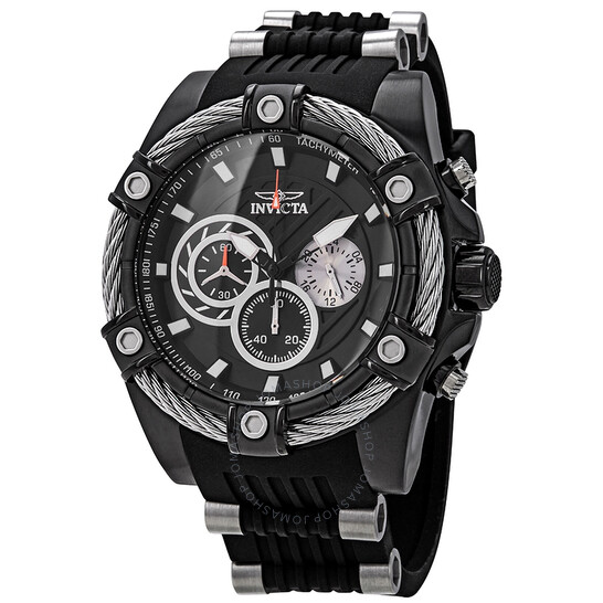 Invicta Bolt Chronograph Black Dial Men's Watch 28016