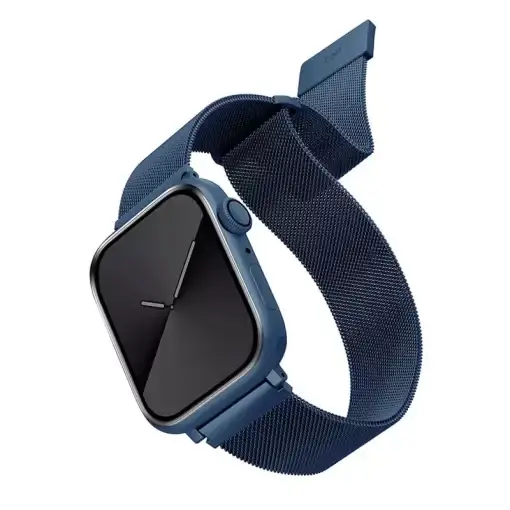 Uniq Dante Apple Watch Mesh Steel Strap Series 1-8 SE/SE2 49/45/44/42mm – Cobalt (Blue)