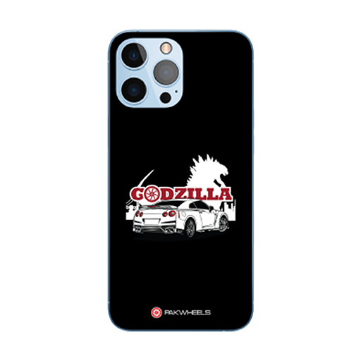 Customized Mobile Case for Apple iPhones (Gozdilla-black Design - PW)
