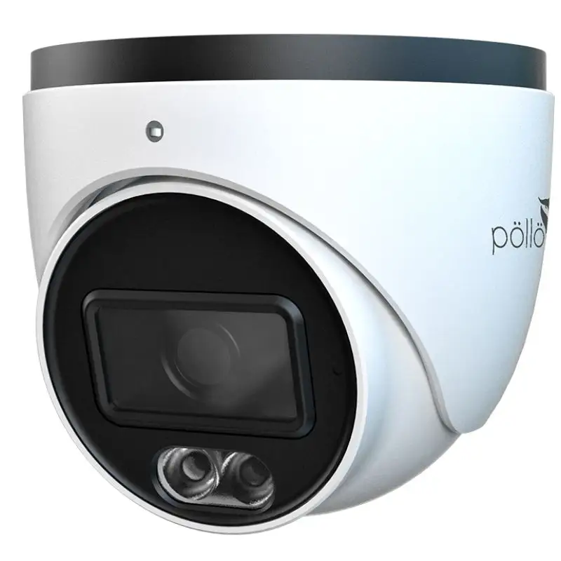 Pollo 5MP AHD Warmlight Built-In Audio CCTV Dome Camera PLC-335M-AU-WR3/PM